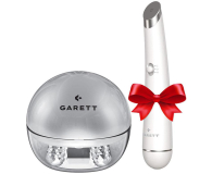 Garett Zestaw Pretty Face srebrny + Glow Eye biały - 1360169 - zdjęcie 1